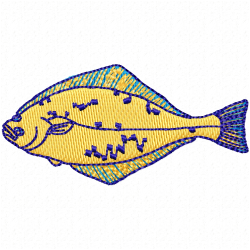 Fishes Embroidery Design 6